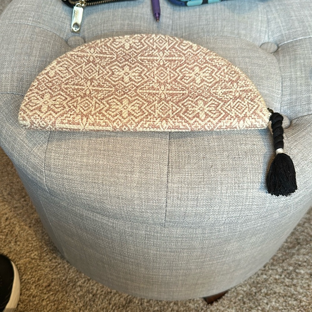 Beige/cream clutch purse. PRICE DROP !!